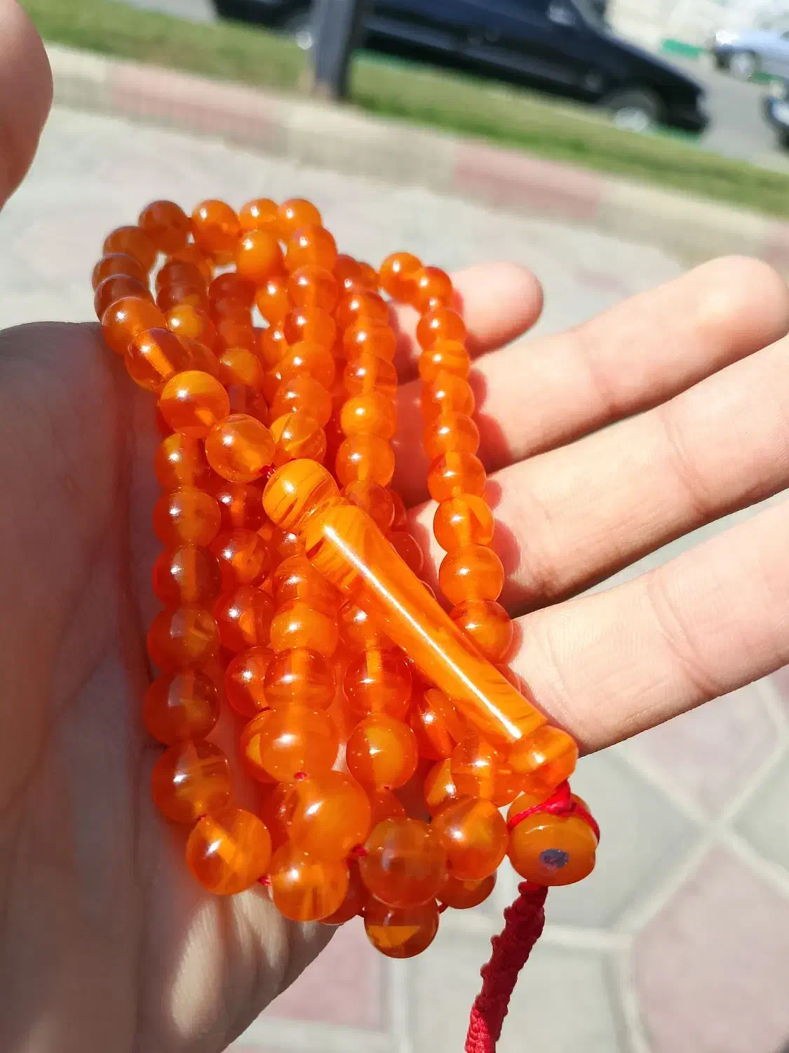 تسبیح کهربا تراش فاتح|جواهرات|مریوان, |دیوار