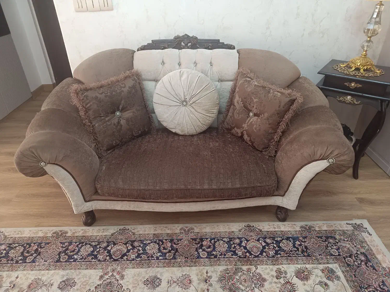 مبلمان راحتی نیم ست|مبلمان خانگی و میز عسلی|تهران, یوسف‌آباد|دیوار