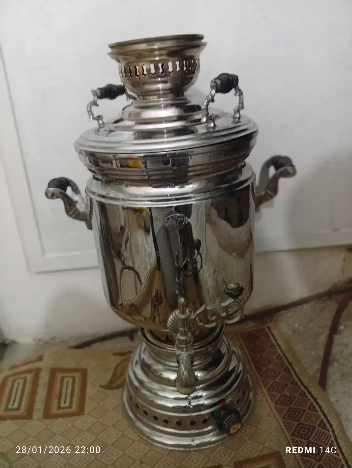 سماور گازی ۲۰لیتری|سماور، چای‌ساز، قهوه‌ساز|قم, قلعه کامکار|دیوار