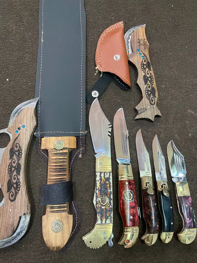 چاقو کلکسیونی دستساز زنجان|کوهنوردی و کمپینگ|اراک, |دیوار