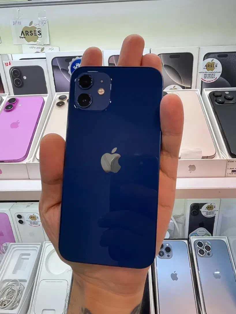 iPhone 12 باطری سالم ۹۴ بدون خط و خش|موبایل|کرج, کوی امامیه|دیوار