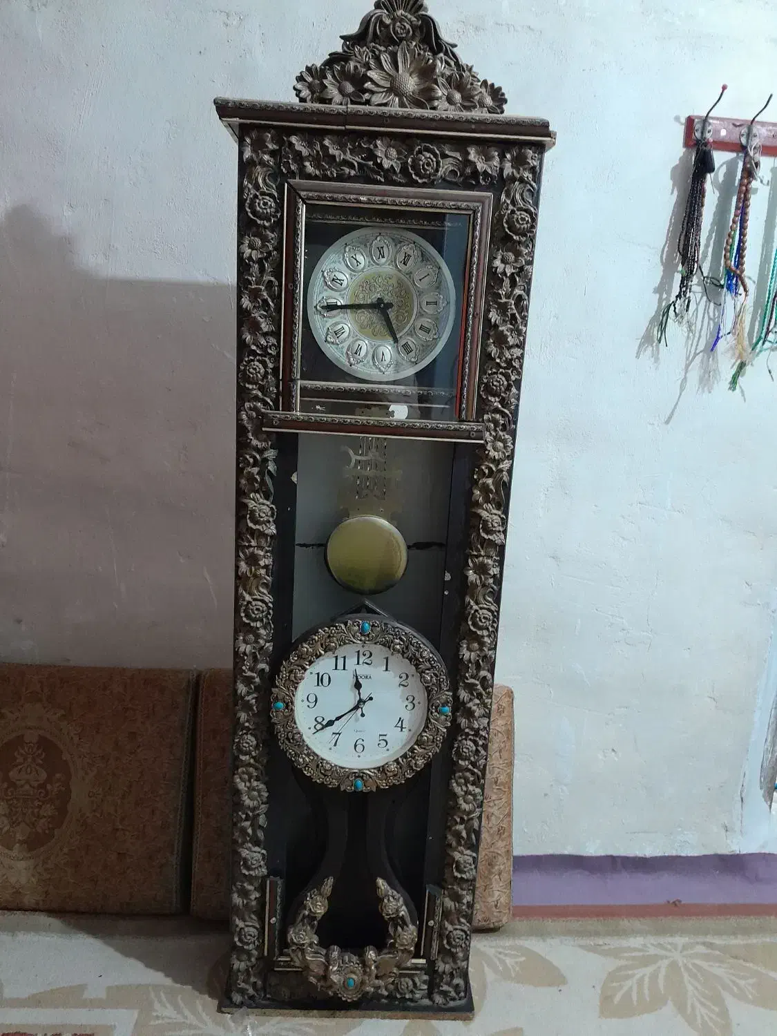مجسمه ساعت تمیز وسالم هست|مجسمه، تندیس، ماکت|خرمشهر, |دیوار