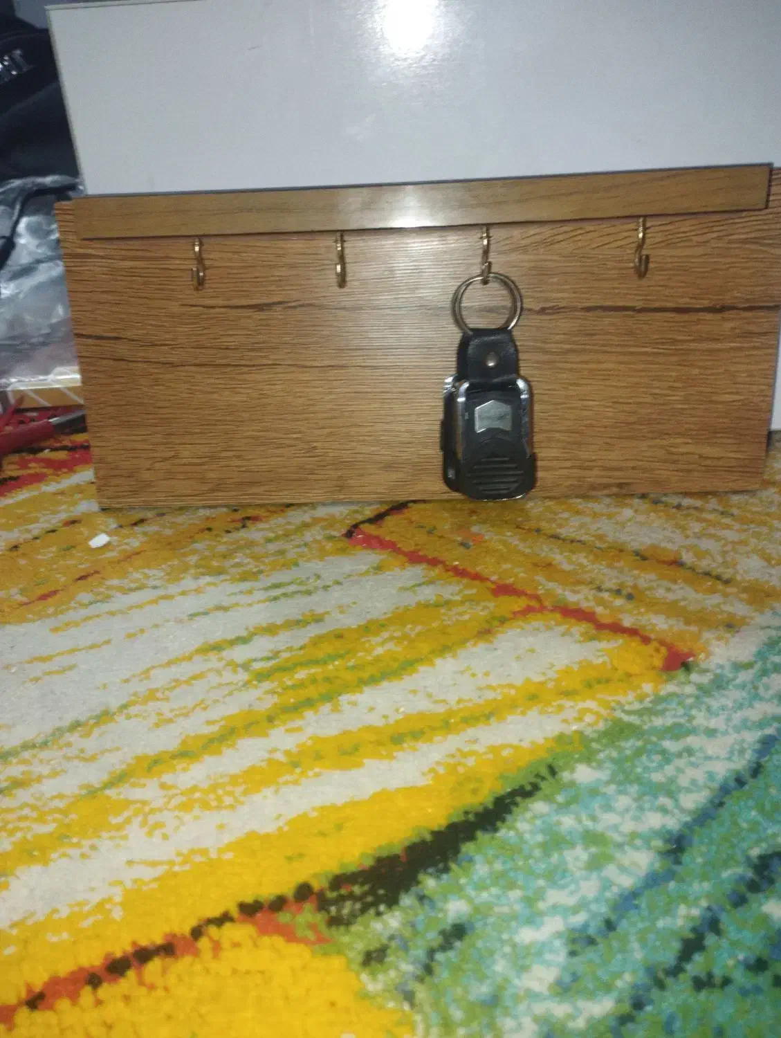 جا کلیدی و جا سوئچی چوبی|ساعت دیواری و تزئینی|کوچصفهان, |دیوار