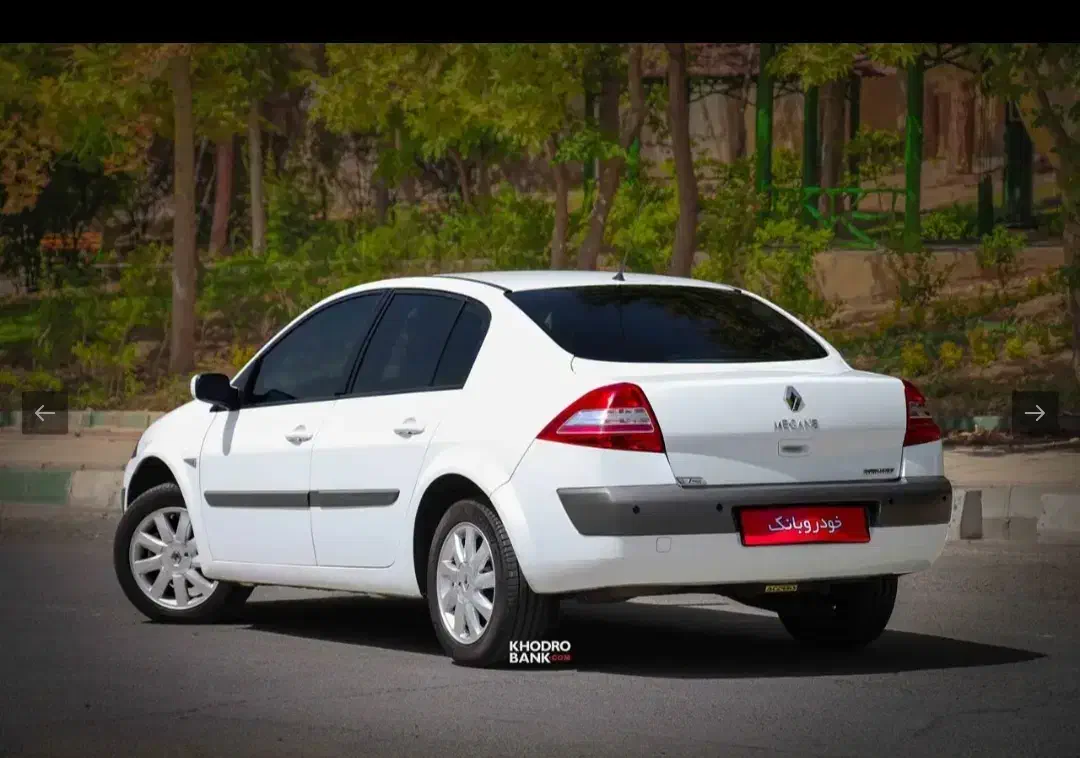 مگان ۲۰۰۰ سفید (مزایده شرکتی پلاک سفید)|خودرو سواری و وانت|کرج, کوی مدرس|دیوار