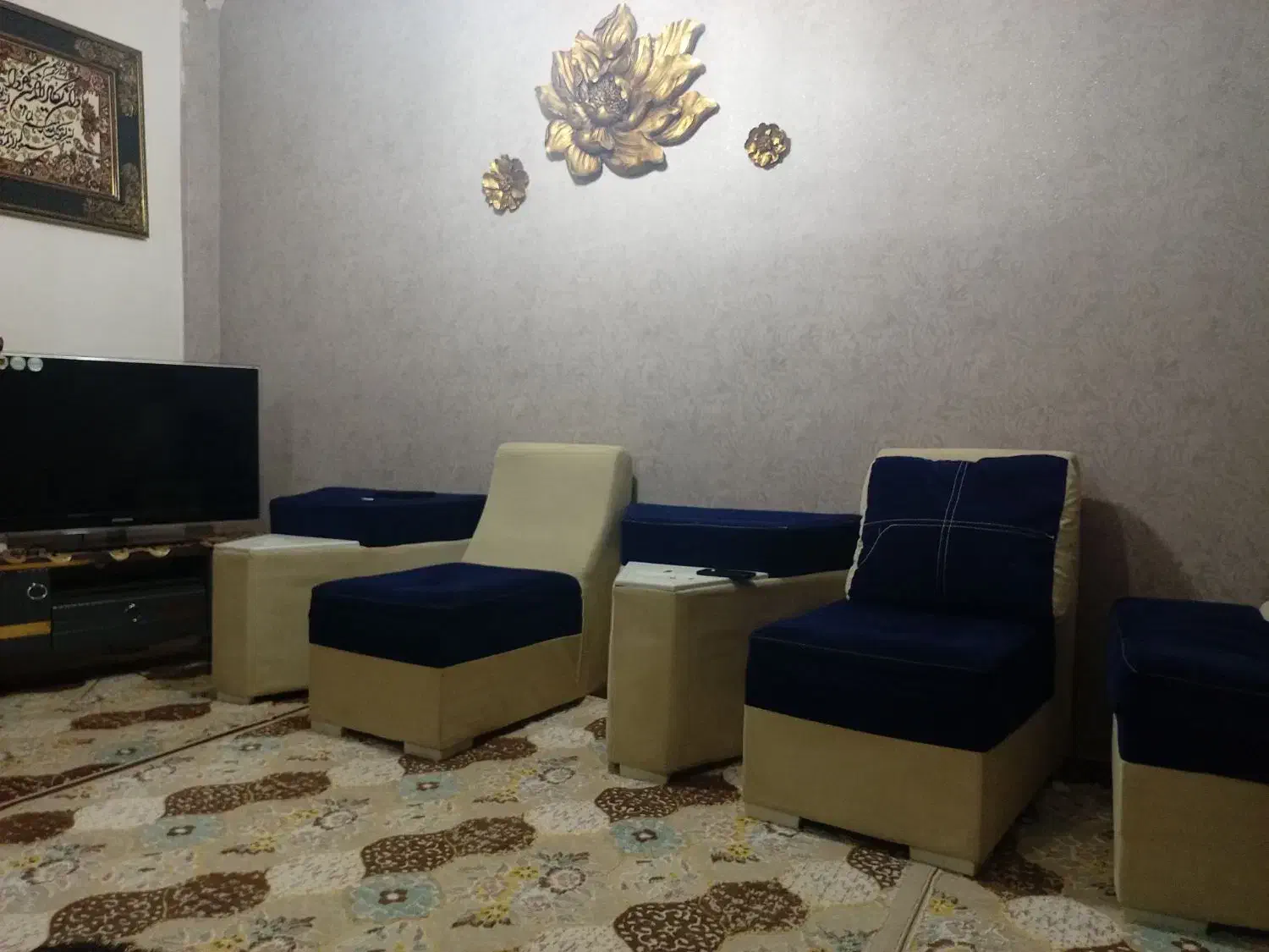 مبلمان ۹نفره راحتی|مبلمان خانگی و میز عسلی|خرم‌آباد, |دیوار