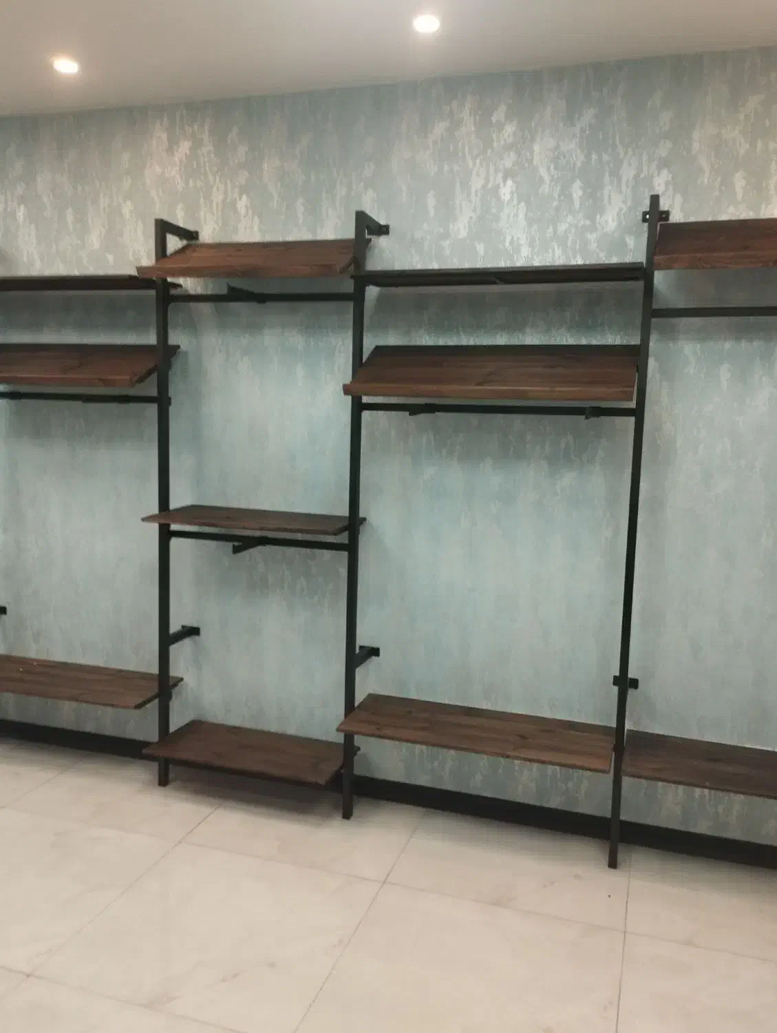 قفسه|کتابخانه، شلف، قفسه‌های دیواری|ری, هاشم‌آباد|دیوار