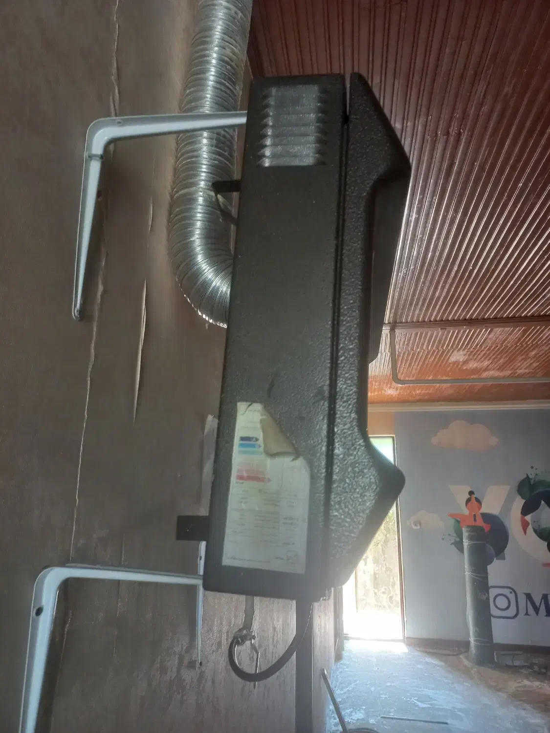 بخاری گازی دیواری|بخاری، هیتر، شومینه|رشت, منظریه|دیوار