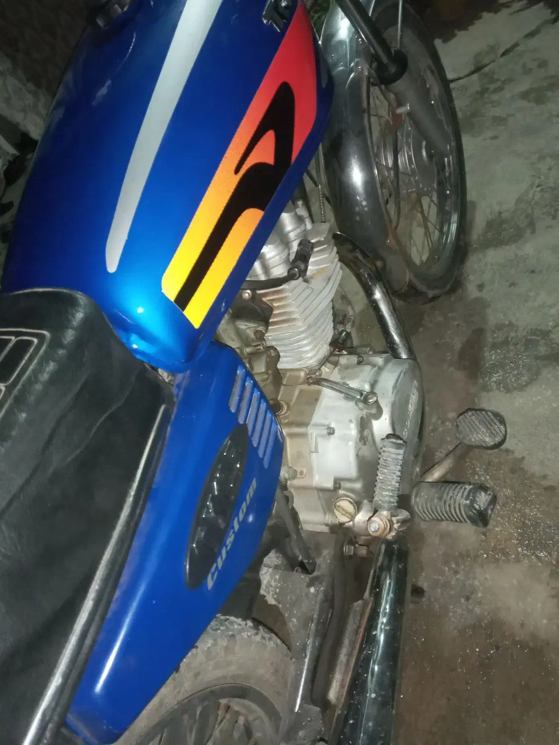 هندا۱۲۵|موتورسیکلت|گنبد کاووس, |دیوار