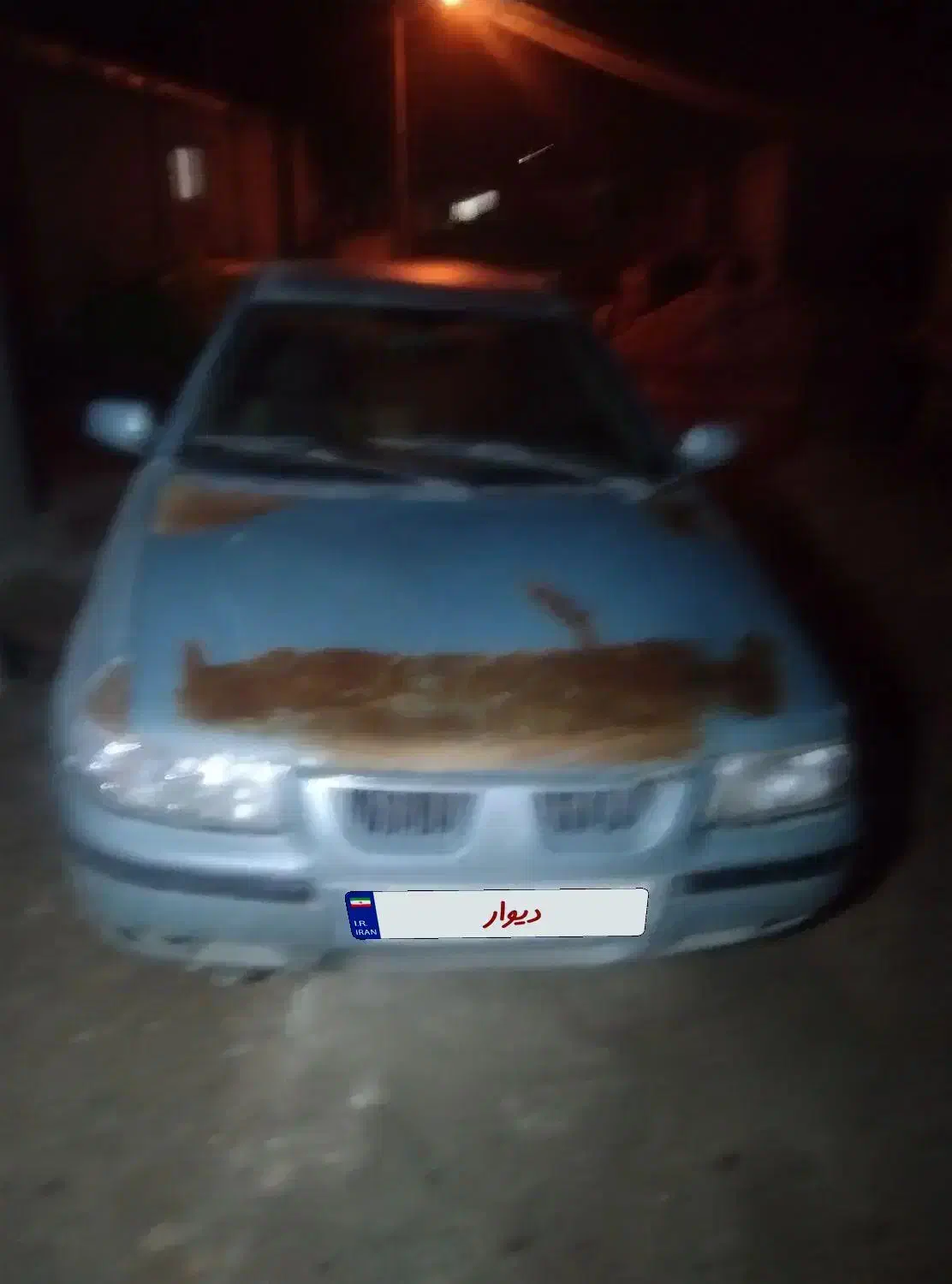 سمند نقره ای ابی|خودرو سواری و وانت|میاندوآب, |دیوار