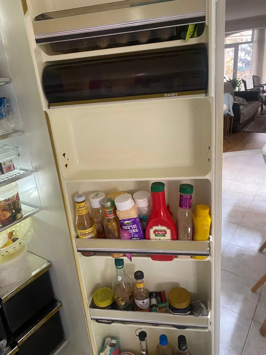 یخچال جنرال الکتریک آمریکایی اصل( روشن)|یخچال و فریزر|لواسان, |دیوار