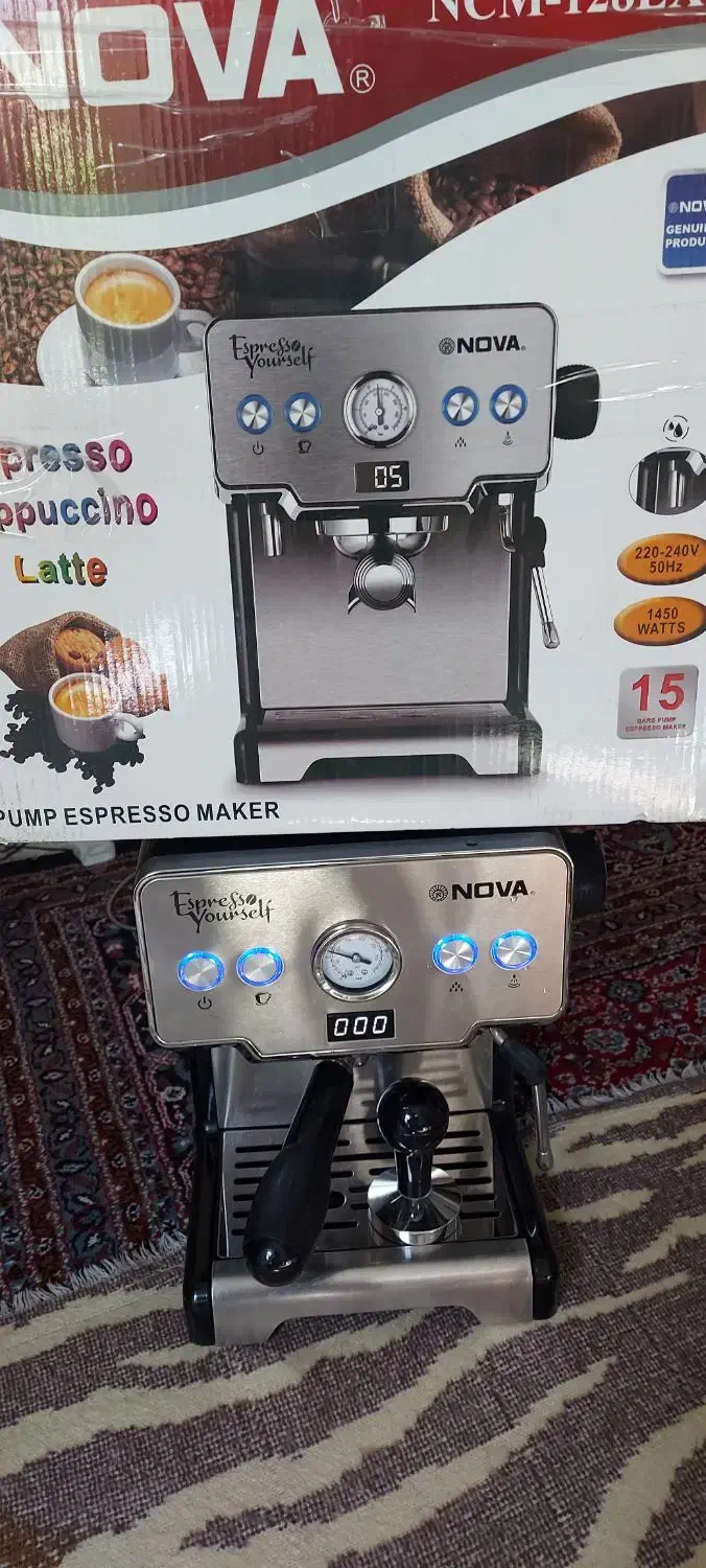 دستگاه قهوه ساز در حد آگبندنوا 128|سماور، چای‌ساز، قهوه‌ساز|کرمانشاه, |دیوار