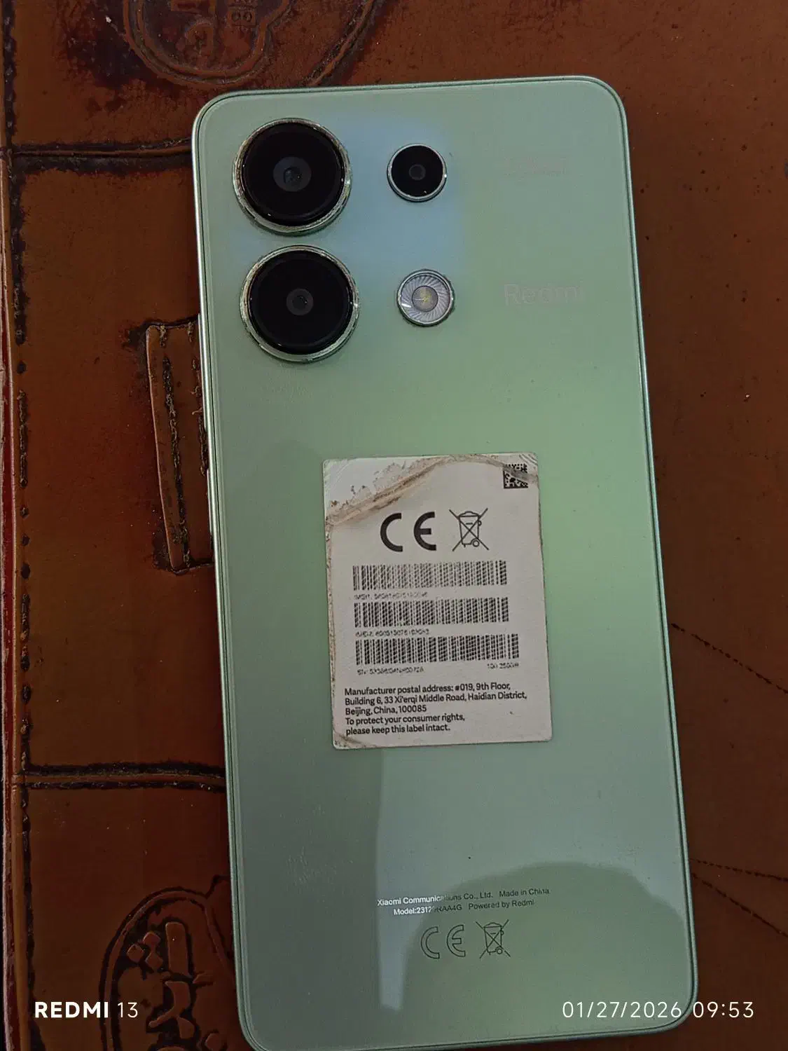 گوشی Redmi note 13 4g 256 8|موبایل|چابهار, |دیوار