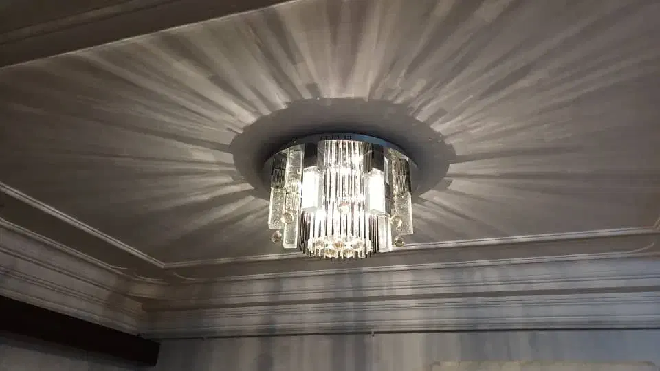 لوستر|لوستر و چراغ آویز|رشت, لاکانی|دیوار