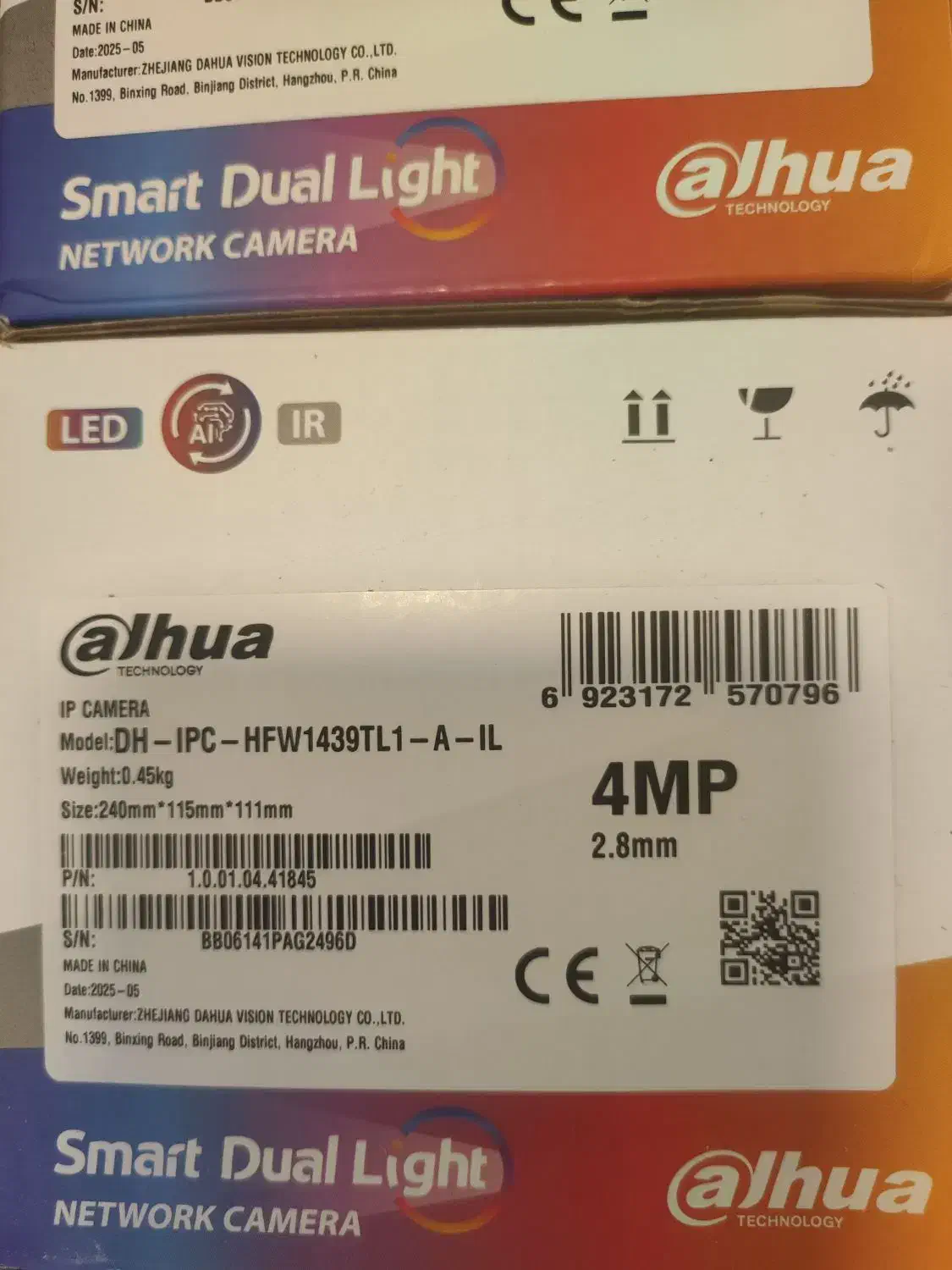 دوربین بولت ۴مگاپیکسل آی پی داهوا HFW1439TL1-A-IL|دوربین مداربسته|تهران, مرزداران|دیوار