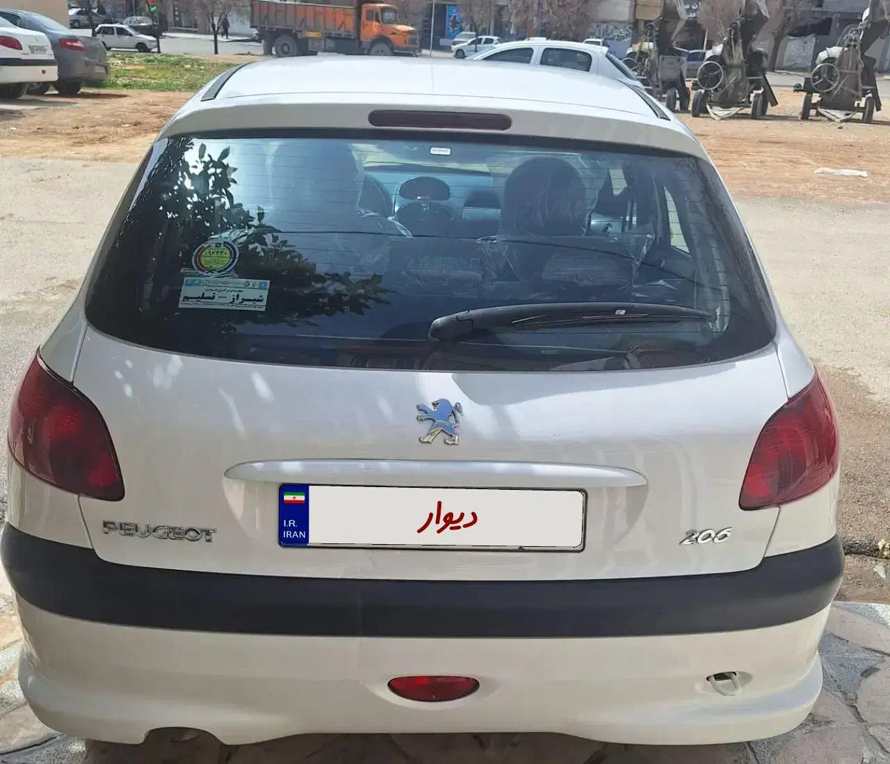 206تیپ5مدل99/12گازسیمی|خودرو سواری و وانت|شیراز, میانرود|دیوار