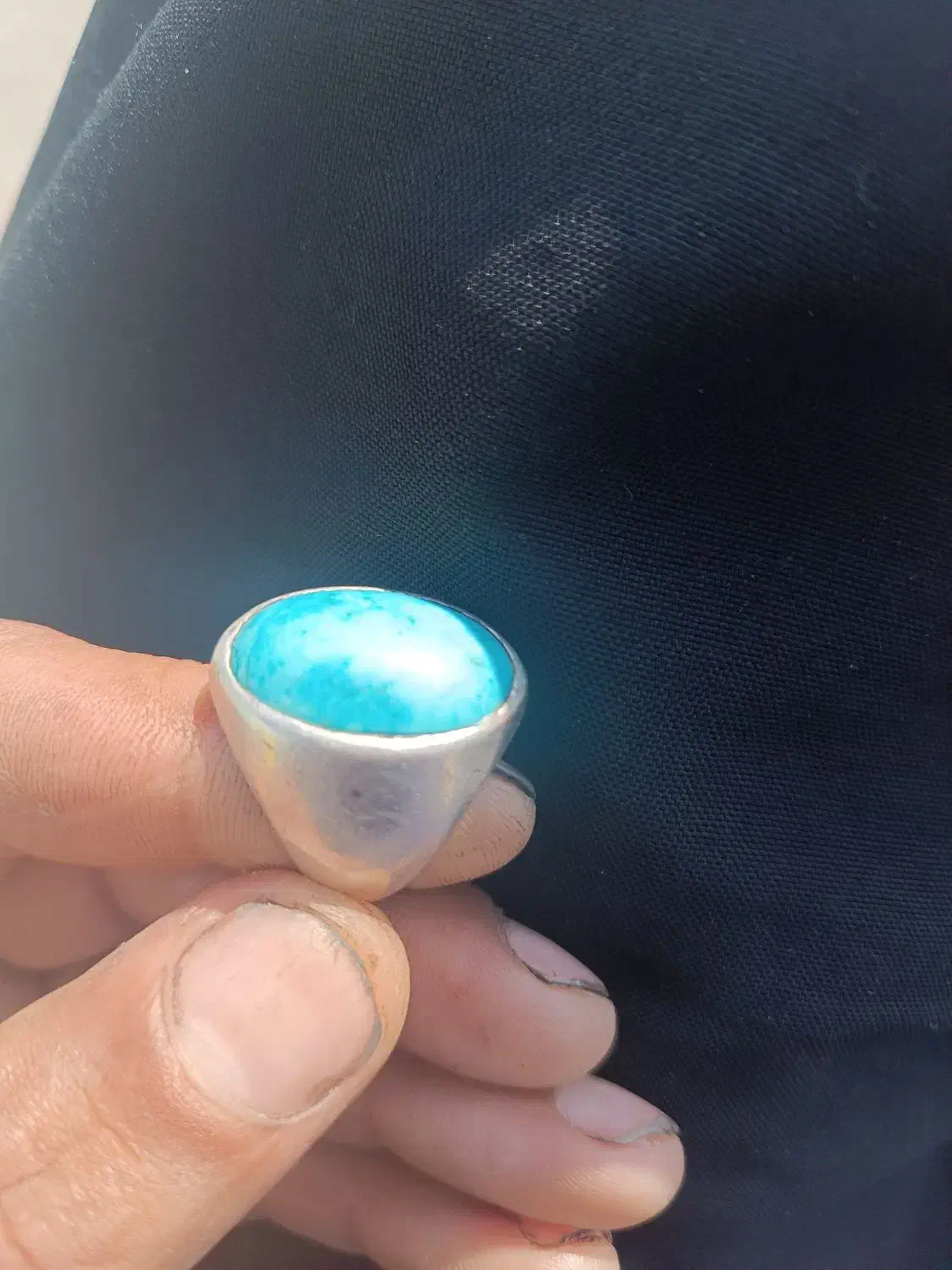 انگشترنقره فیروزه|جواهرات|صباشهر, |دیوار