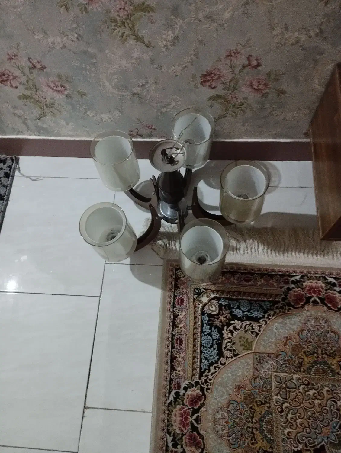 لوستر|لوستر و چراغ آویز|آبیک, |دیوار