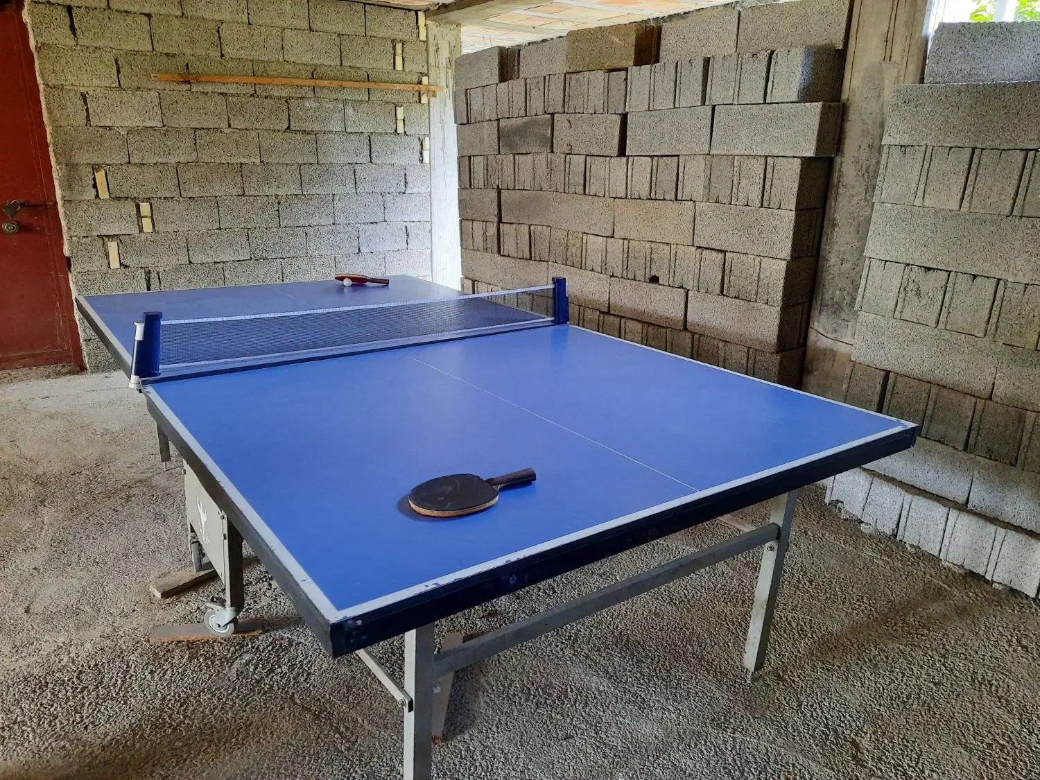 میز پینگ پنگ تاشو چرخ دار سالم|ورزشهای توپی|رامسر, |دیوار