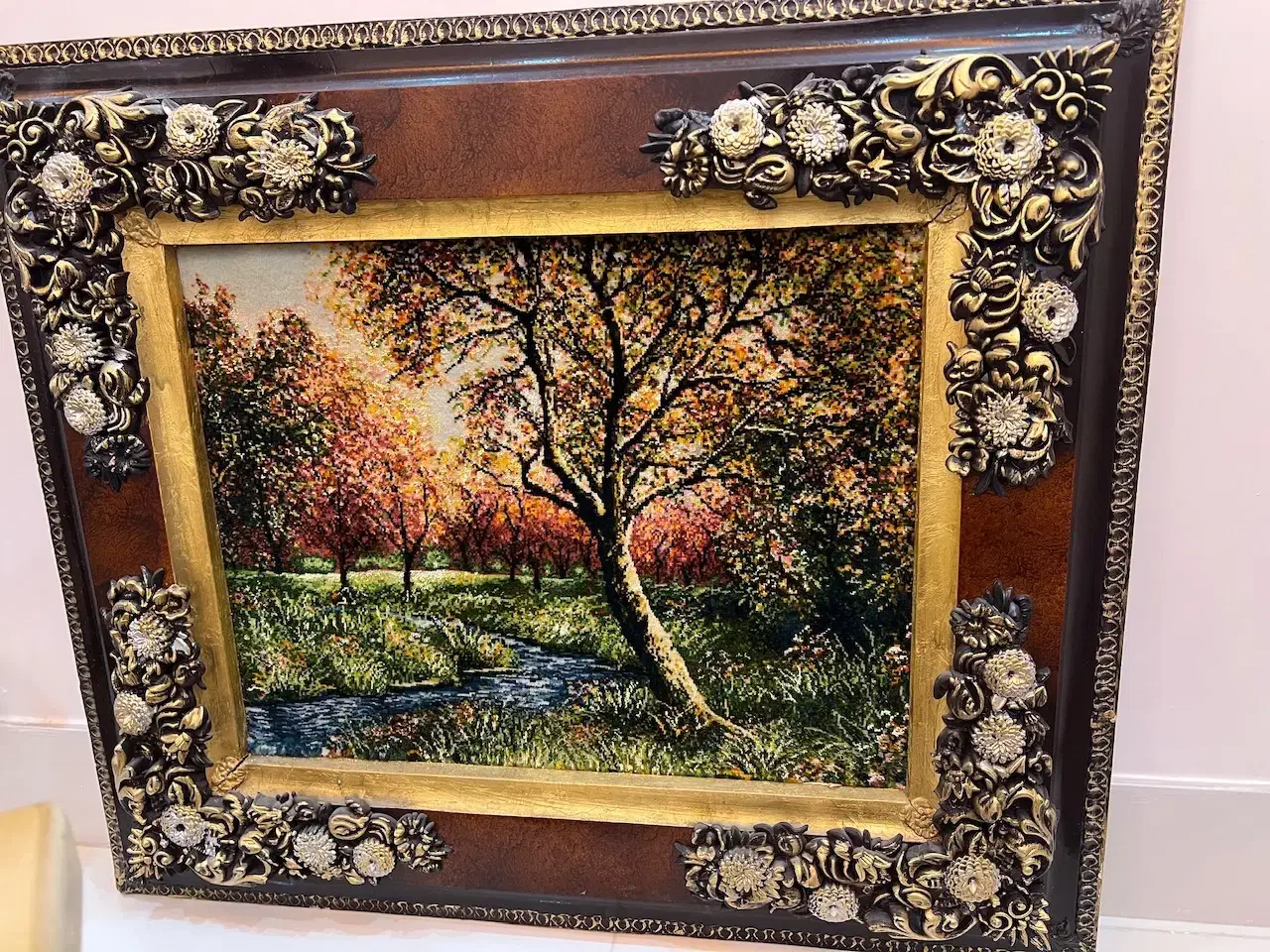 تابلو فرش|تابلو فرش|میاندوآب, |دیوار