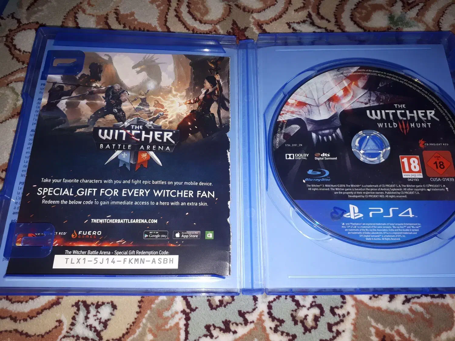 دیسک بازی ویچر ۳|کنسول، بازی ویدئویی و آنلاین|تهران, دکتر هوشیار|دیوار