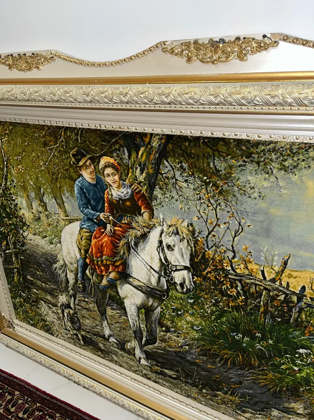 تابلو فرش دستبافت|تابلو فرش|تهران, حکیمیه|دیوار