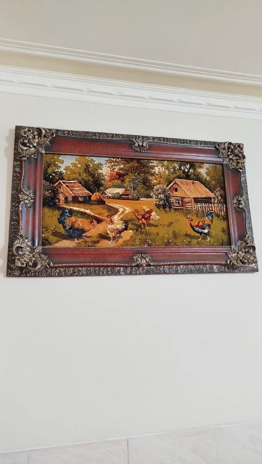 تابلو فرش|تابلو فرش|گلپایگان, |دیوار