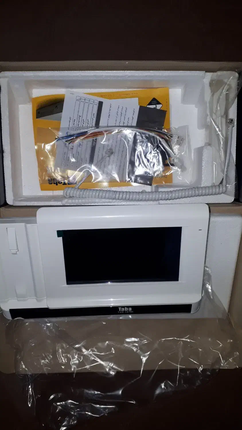 آیفون تصویری تابا ۷ اینچ ۴عددی ست کامل|صوتی و تصویری|قم, امامزاده ابراهیم|دیوار