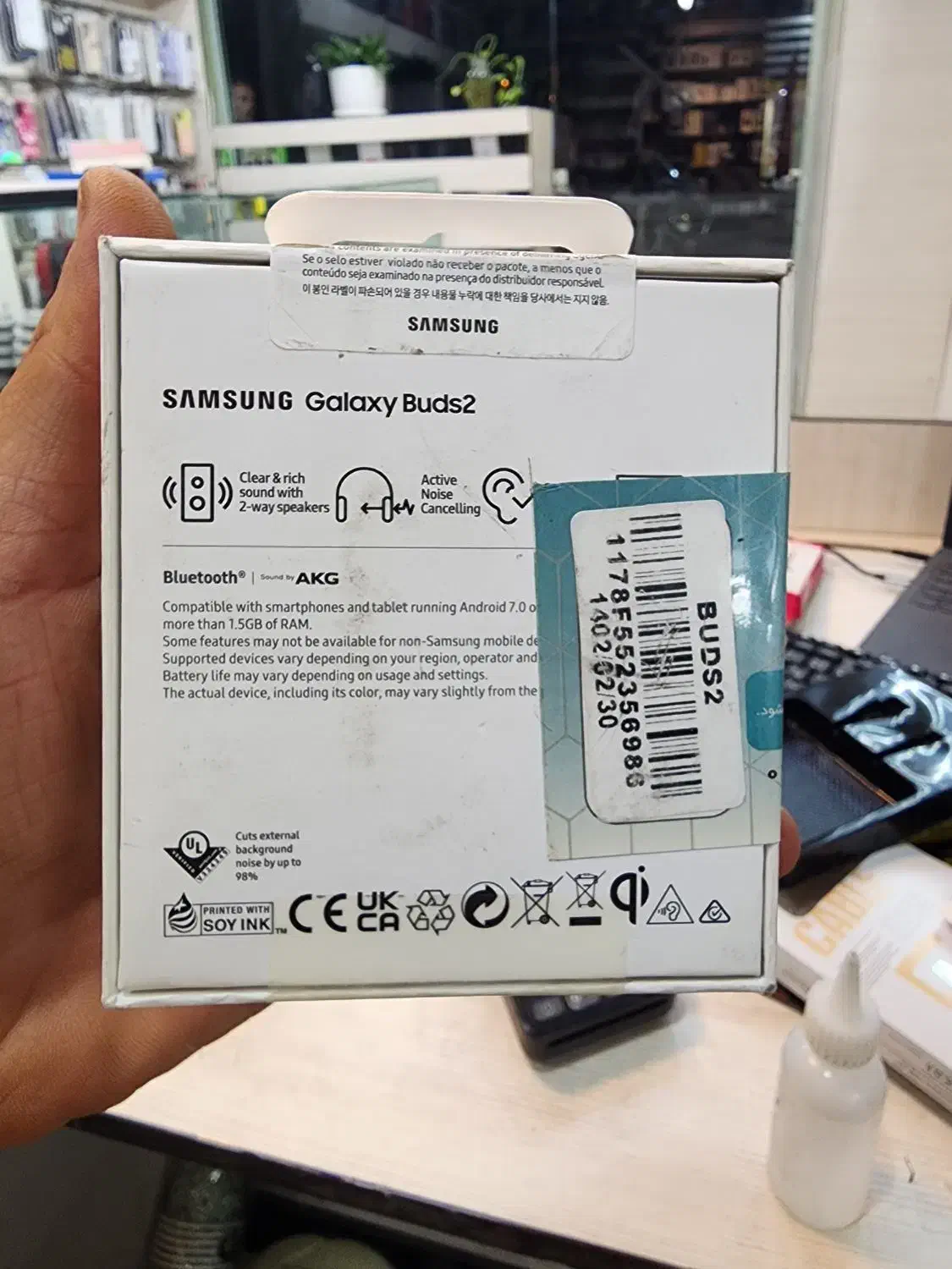 هندزفری بی سیم سامسونگ مدلgalaxy buds 2|لوازم جانبی موبایل و تبلت|تاکستان, |دیوار