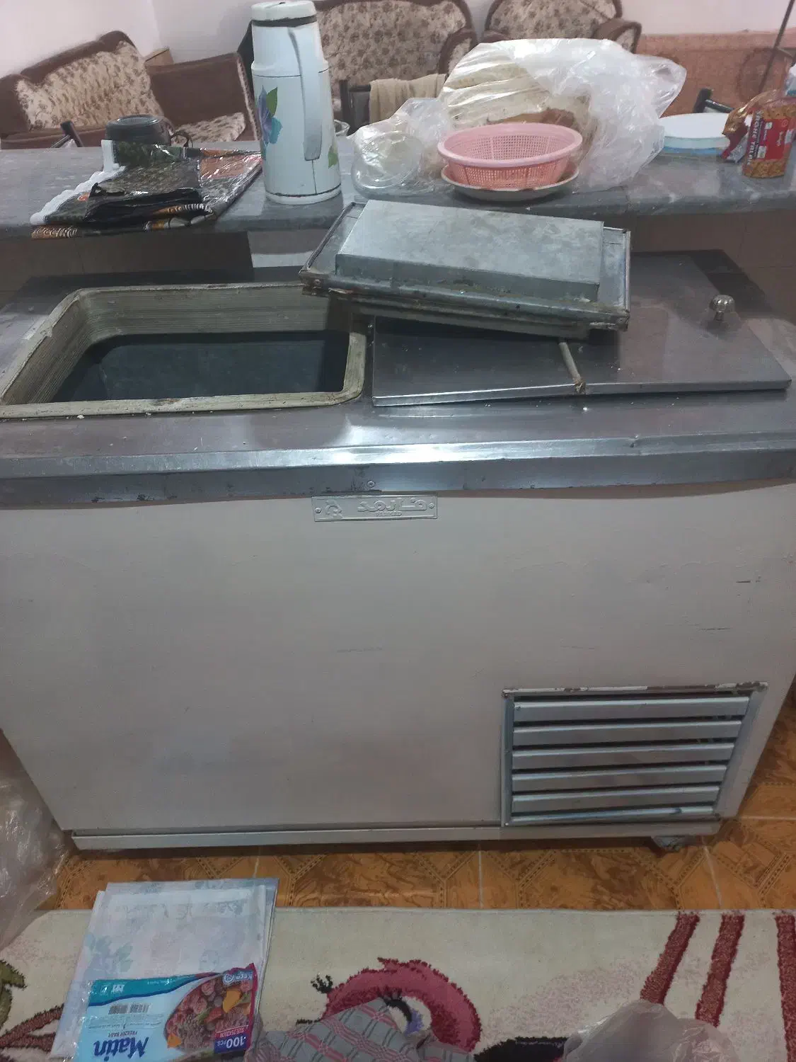 یخچال بستنی ۴درب|فروشگاه و مغازه|صحنه, |دیوار