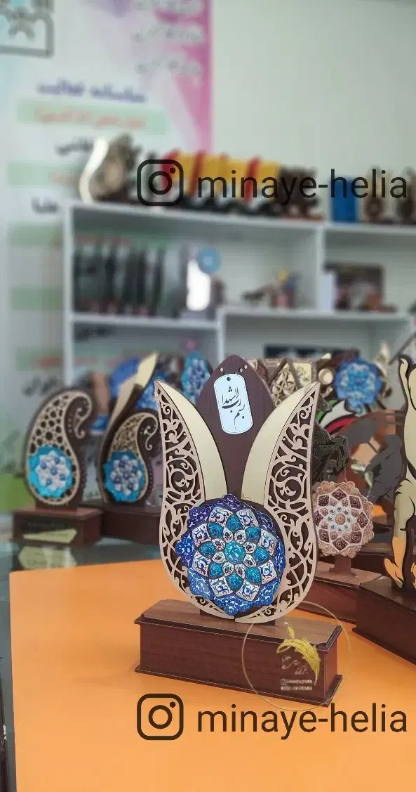 تندیس به مناسبت هفته بسیج|مجسمه، تندیس، ماکت|اصفهان, خانه اصفهان|دیوار