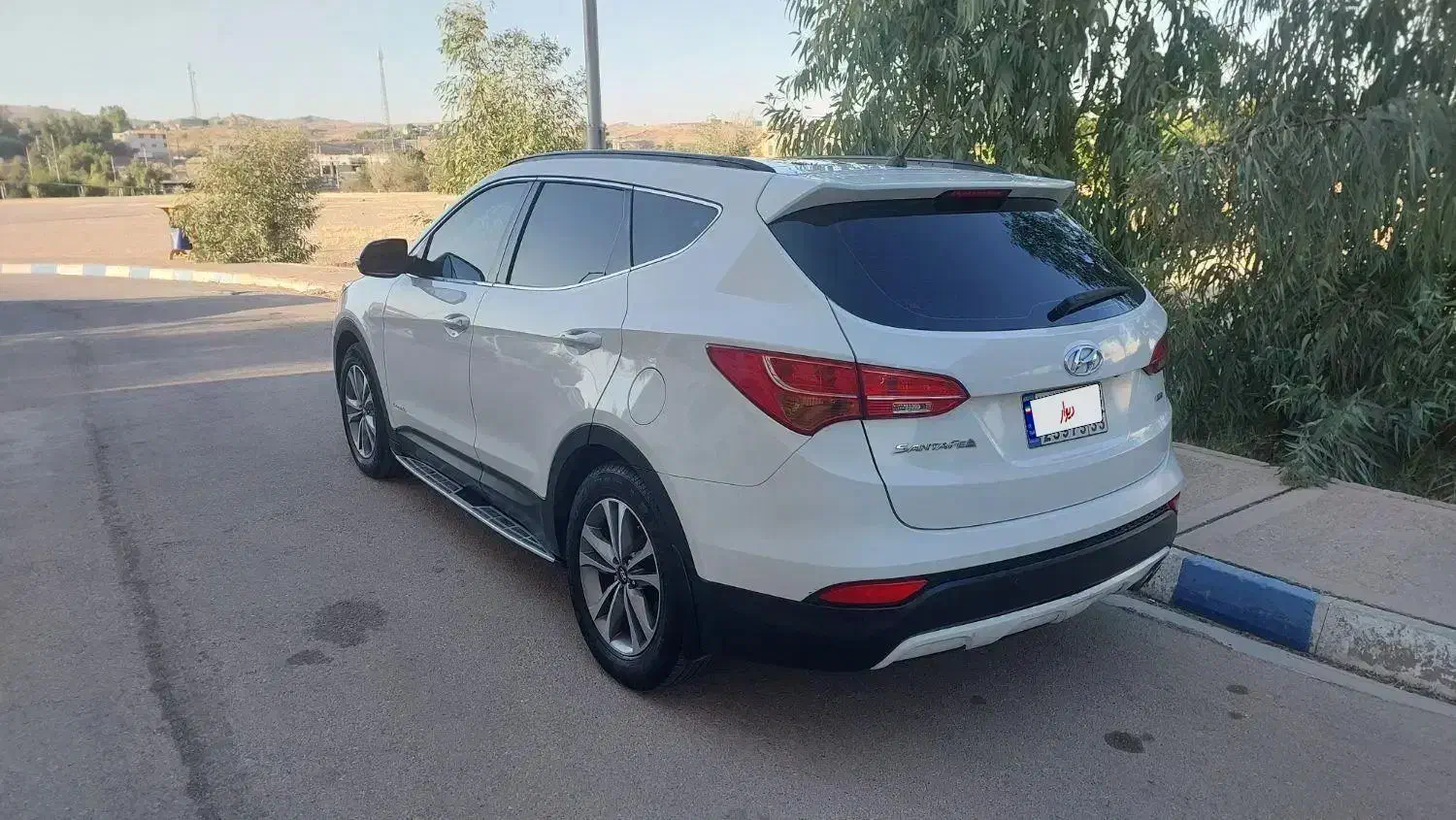 سانتافه ۲۰۱۵ خلیج نیمه فول|خودرو سواری و وانت|اهواز, کوی آغاجاری|دیوار