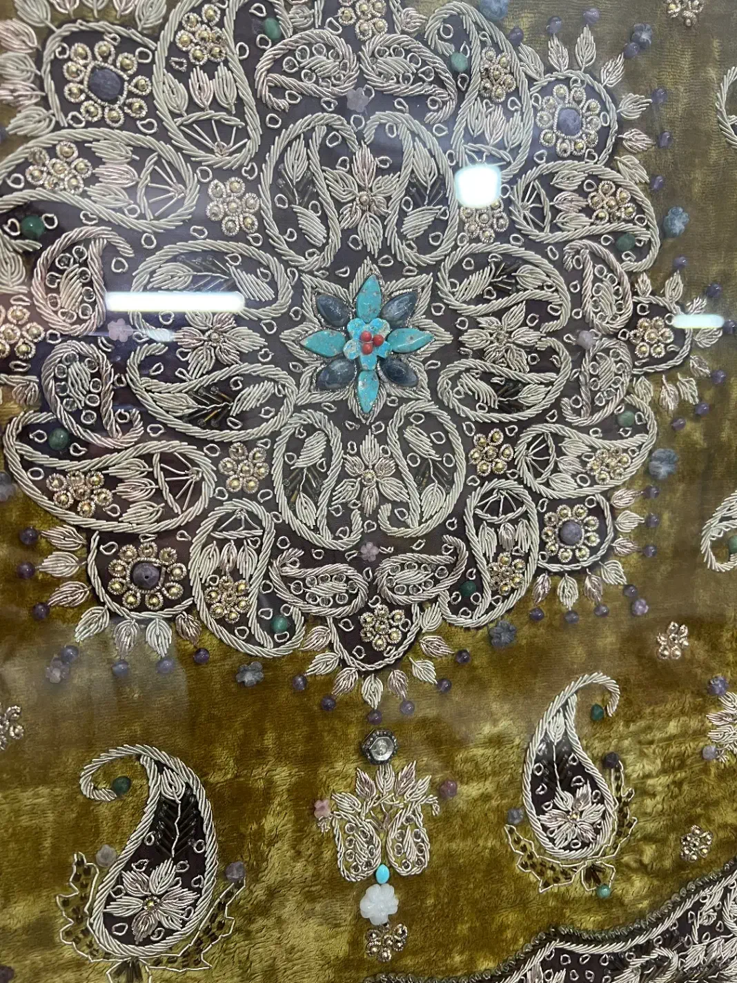 تابلو قاجاری جواهر نشان|کلکسیون اشیاء عتیقه|مشهد, آزادشهر|دیوار