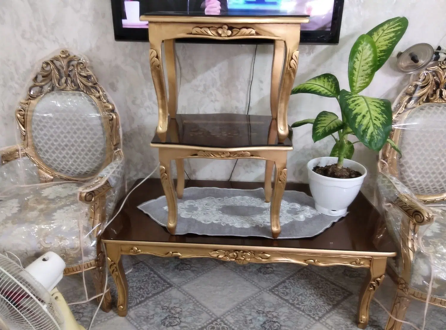 میز3عدد|مبلمان خانگی و میز عسلی|مشهد, توس (بلوار توس)|دیوار