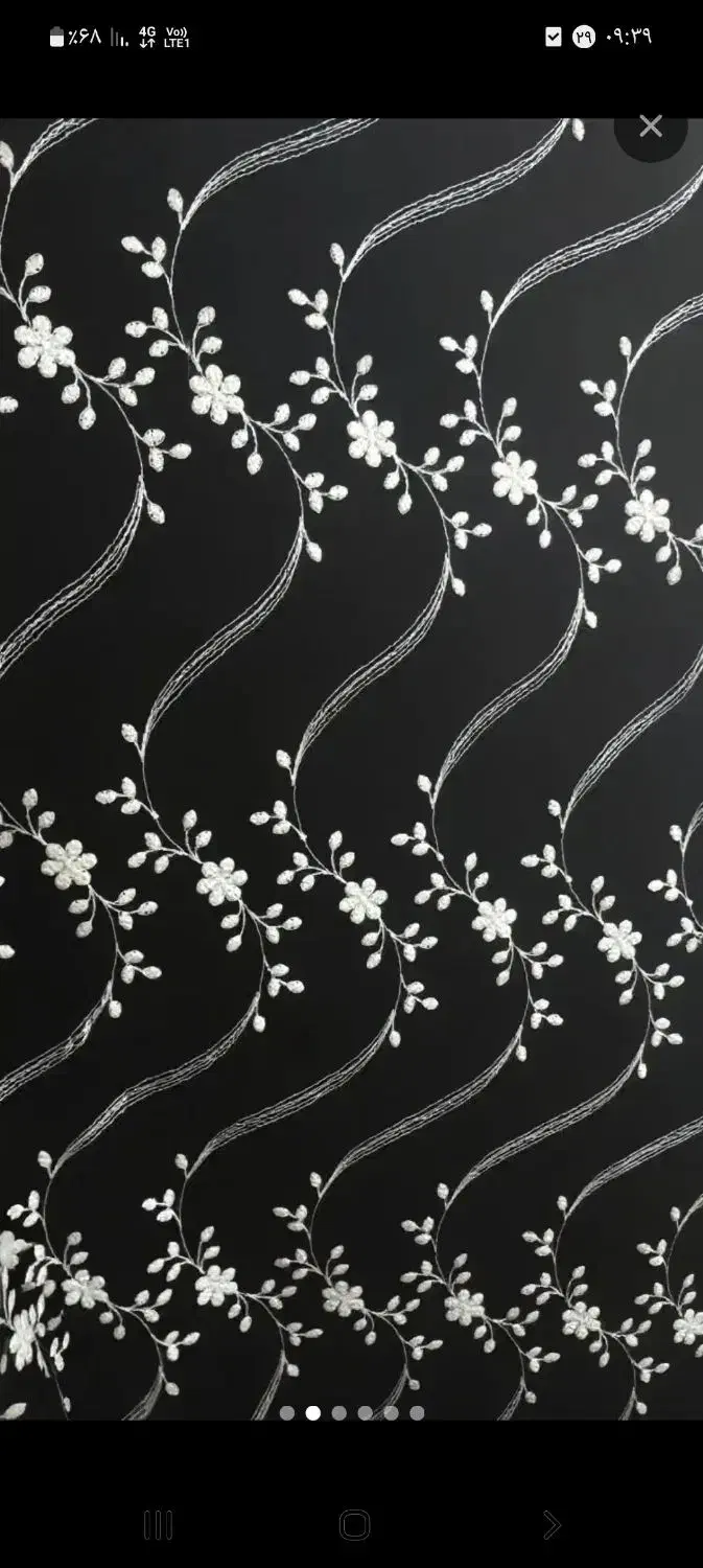 فروش پرده پذیرایی تور خارجی در حد نو جنس خوب|پرده، رانر، رومیزی|مشهد, رستگار|دیوار