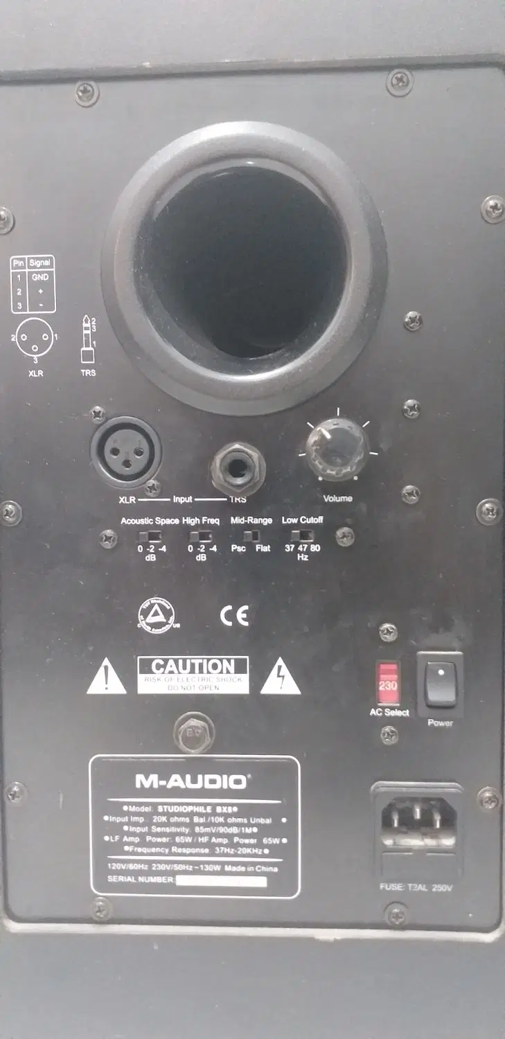 باند استودیویی مانیتورینگ M-AUDIO مدل BX8 8اینچ|آلات موسیقی|تهران, آذری|دیوار