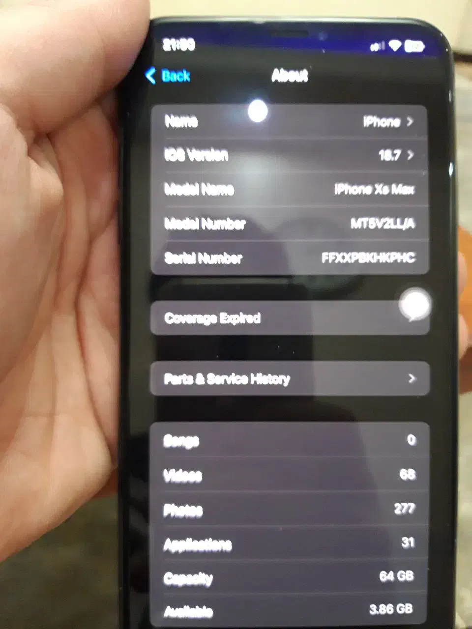 Iphone xsmax 64|موبایل|تهران, حشمتیه|دیوار