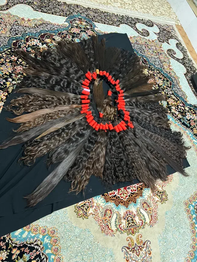 (فروش)خریدار تک عمده موهای خام ورنگی|آرایشی، بهداشتی، درمانی|یاسوج, |دیوار