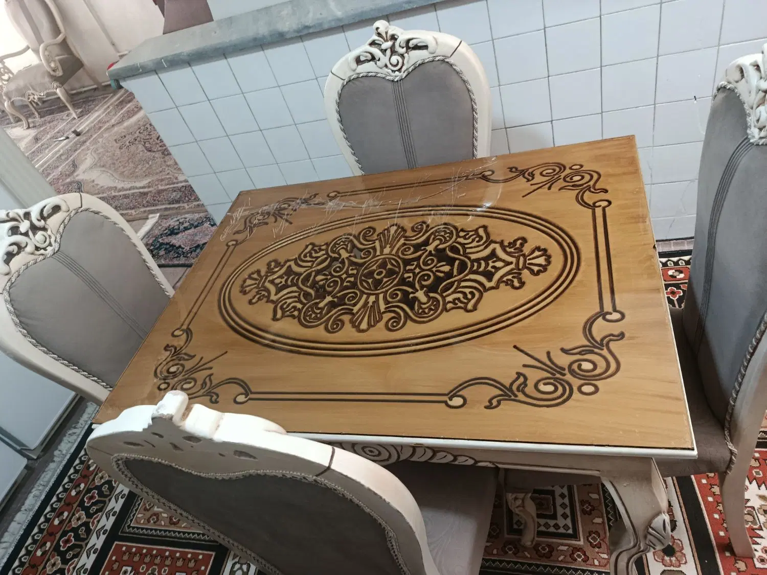 مبلمان ،میز و صندلی غذاخوری ،ویترین|مبلمان خانگی و میز عسلی|کرج, حصارک بالا|دیوار