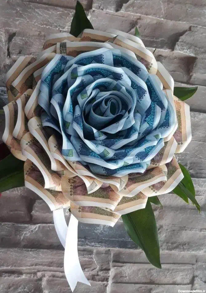 دسته گل روبانی پول ارایی برای روز مادر ، یلدا|گل مصنوعی|آذرشهر, |دیوار