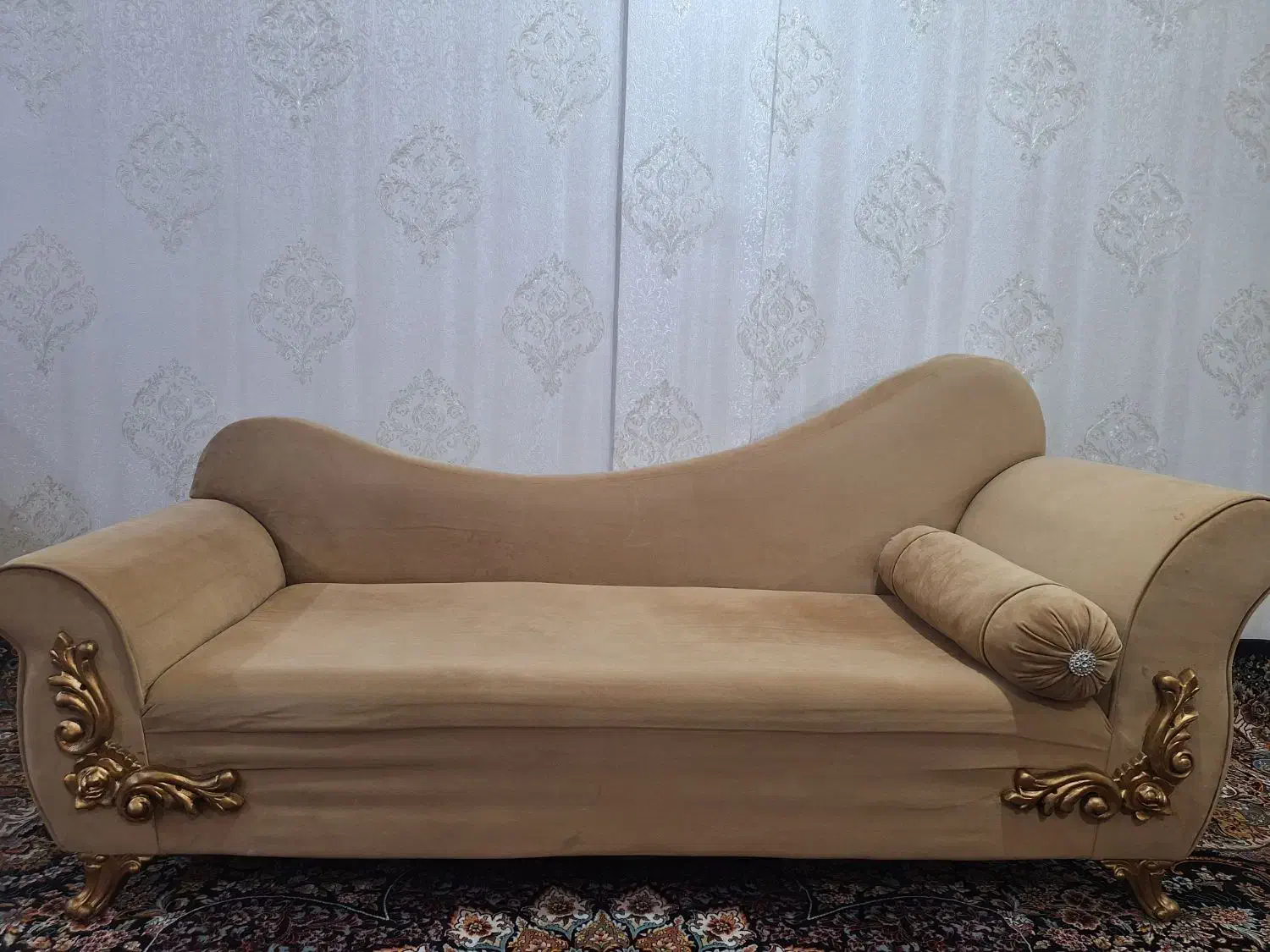مبل شزلون سه نفره|مبلمان خانگی و میز عسلی|اهواز, کوی ایثار|دیوار