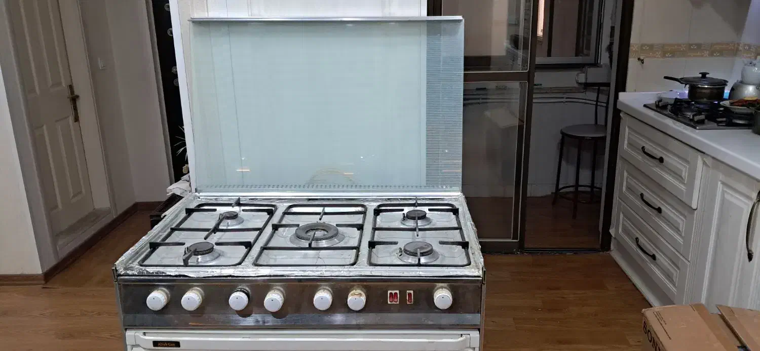 فر گاز ۵ شعله الیش|اجاق گاز و لوازم برقی پخت‌وپز|گرگان, |دیوار