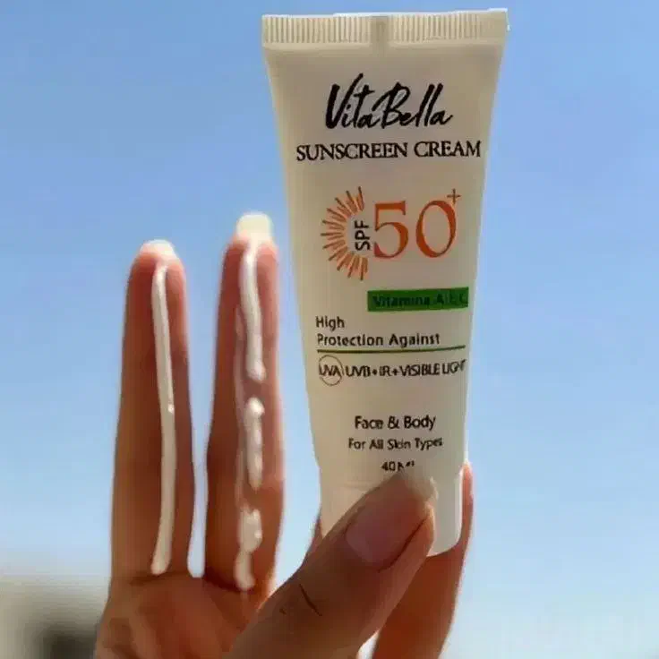 vitabella کرم ضد آفتاب چند کاره ۵۰spf ایتالیایی|آرایشی، بهداشتی، درمانی|اهواز, کیانپارس |دیوار