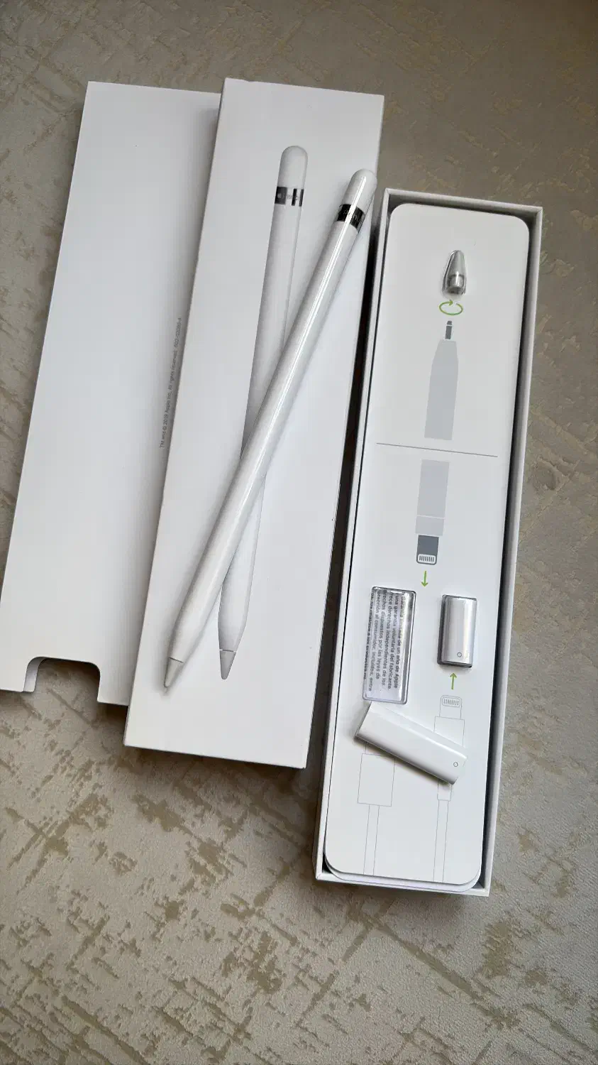 اپل پنسل یک / قلم لمسی اورجینال اپل - نسل ۱|لوازم جانبی موبایل و تبلت|تهران, یوسف‌آباد|دیوار