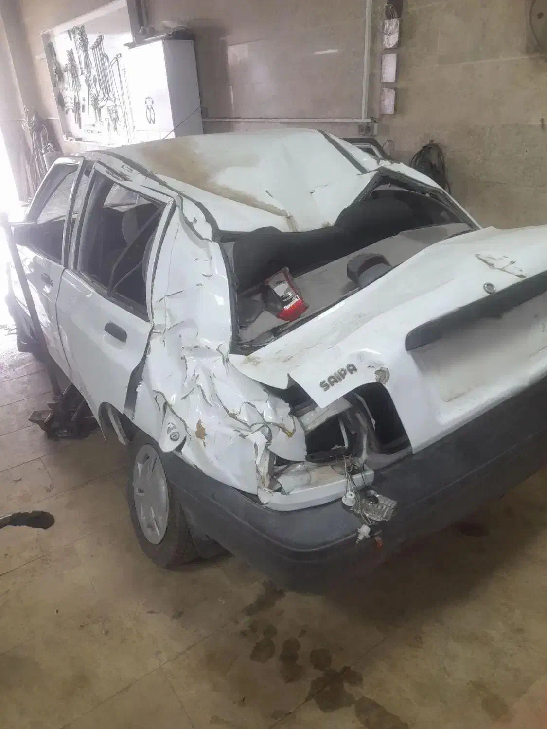 پراید تصادفی مدل ۹۸|خودرو سواری و وانت|بروجرد, |دیوار