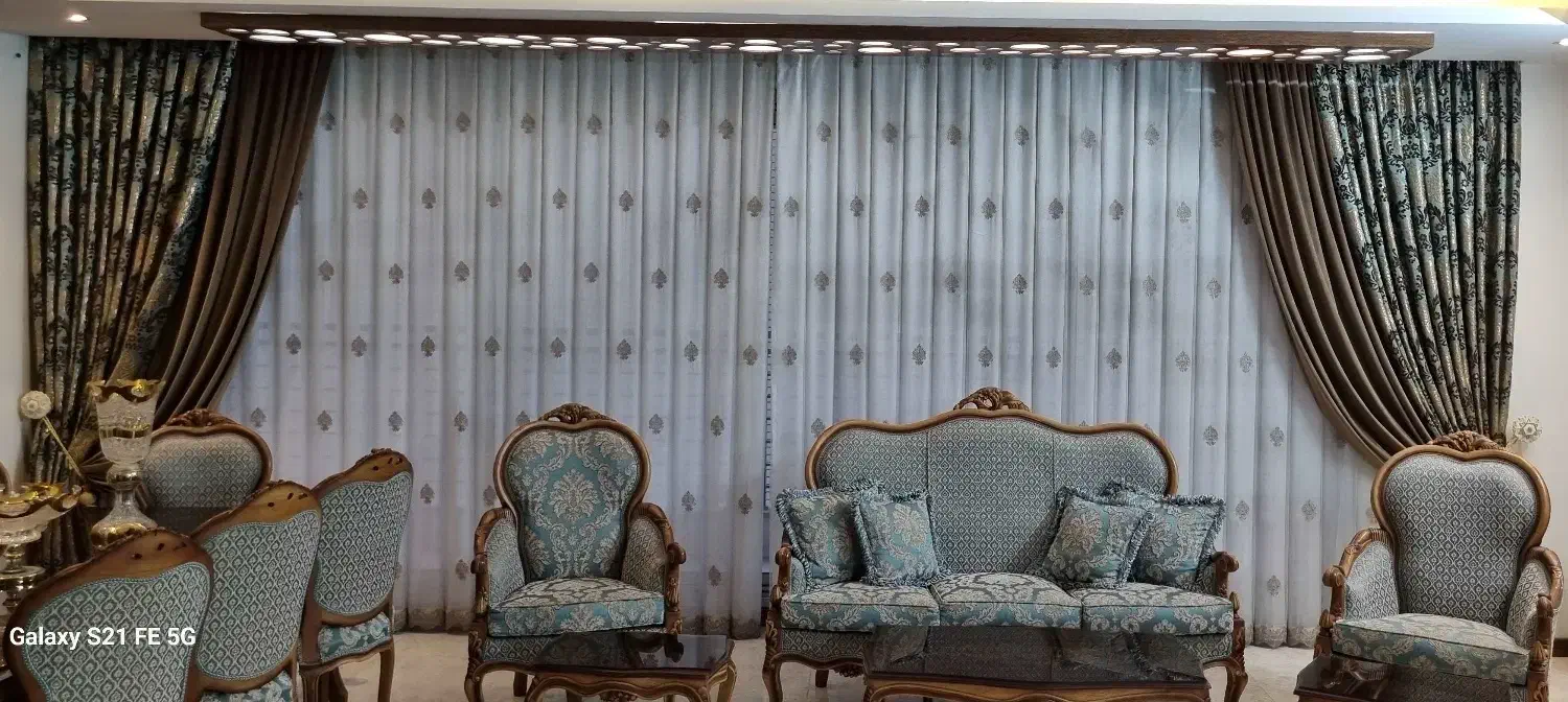 پرده لاکچری|پرده، رانر، رومیزی|اصفهان, طامه|دیوار