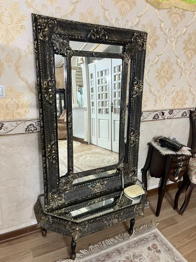 آینه وکنسول|مبلمان خانگی و میز عسلی|کرمانشاه, |دیوار