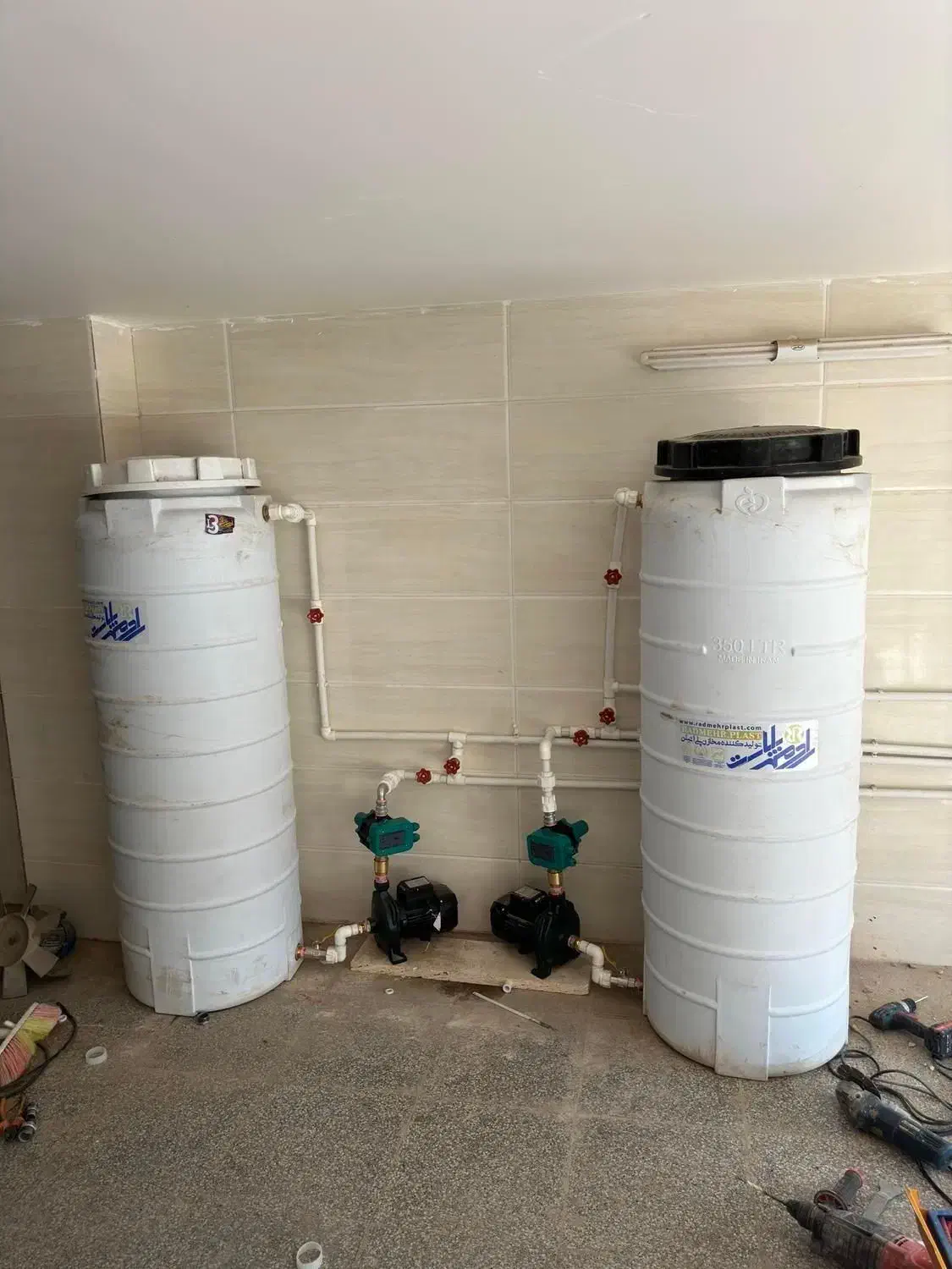 لوله کشی سردوگرم پکیج خرده کاری نصب شیرآلات پمپ آب|خدمات پیشه و مهارت|ارومیه, |دیوار