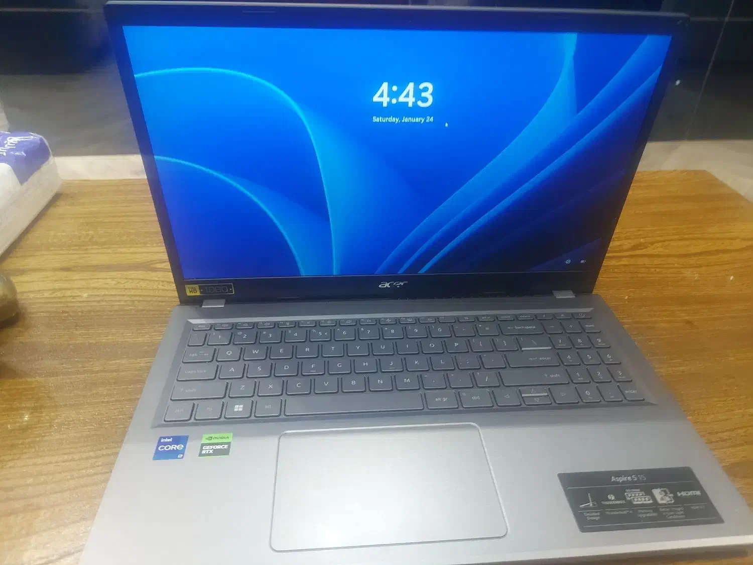 لپ تاپ ایسر 15/6|رایانه همراه|شیراز, معالی‌آباد|دیوار