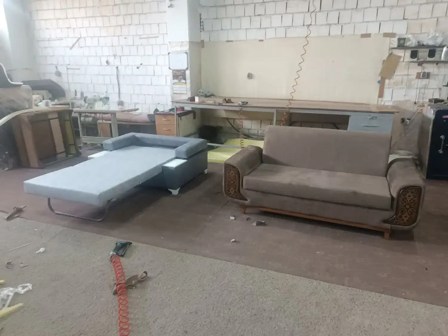 مبل  * تختخوابشو * کمجا تاشو تمام فلز مدل کارلوس|تشک تختخواب|اصفهان, لیمجیر|دیوار