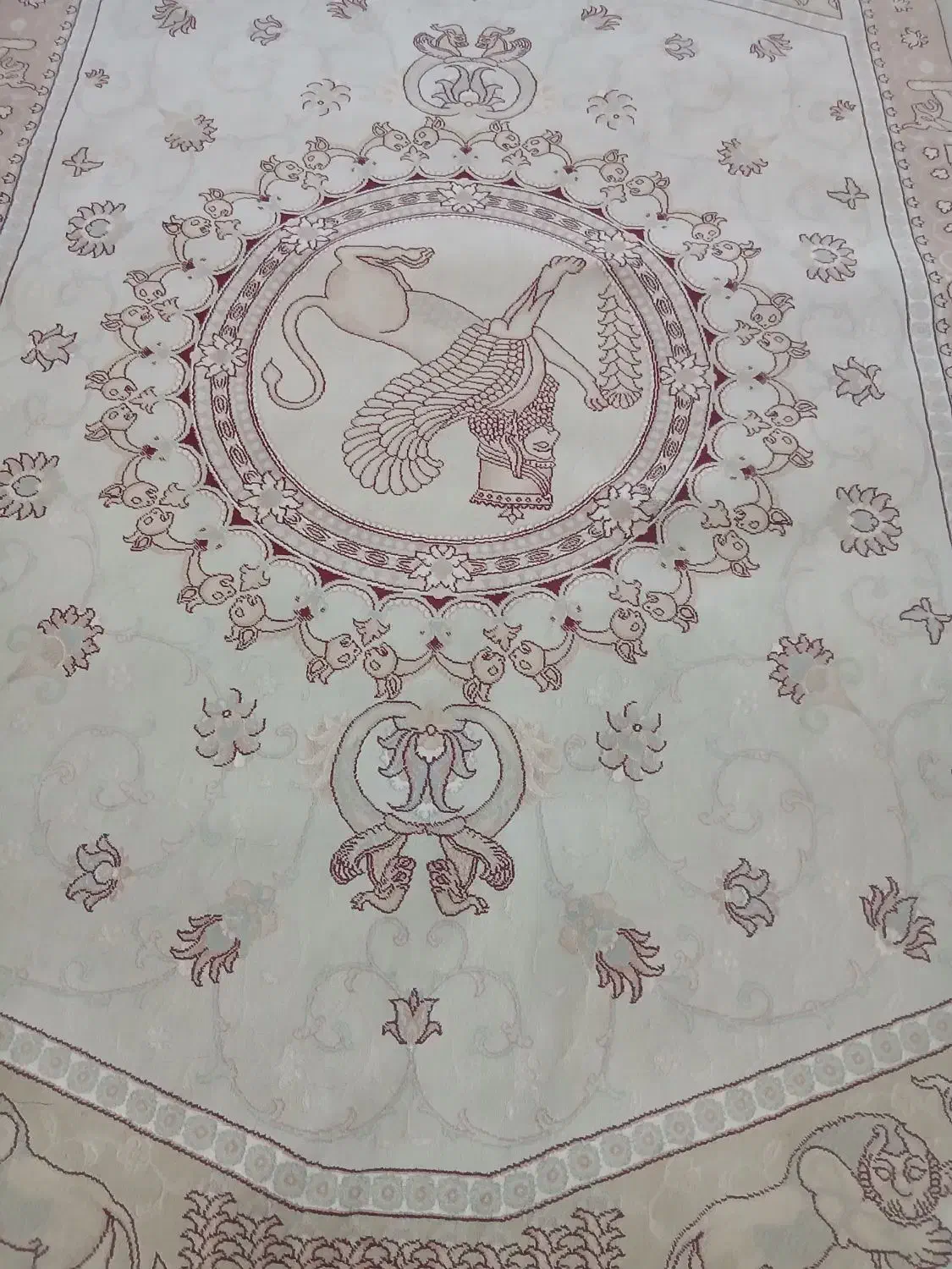 فرش ۹متری تک ۷۰شانه قیمت ۵۵۰۰|فرش|بجنورد, |دیوار